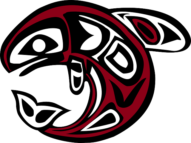 Native killer whale design